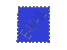 Blue Tumbling E-Mail Stamp
