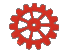 Red Tumbling Cog